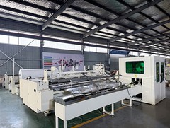 Доставка на машина за пренавиване на тоалетна хартия и голям ротационен нож д...